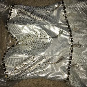 Prom dress, formal dress.